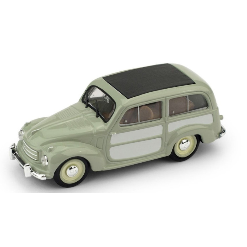 1:43 Brumm Fiat 500 C Belvedere Chiusa 1951 Verde Chiaro