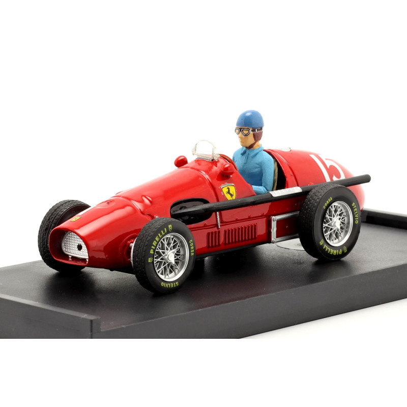 1:43 Brumm Ferrari 500F2 Alberto Ascari 1952 N15 Winner British GP W/pilote