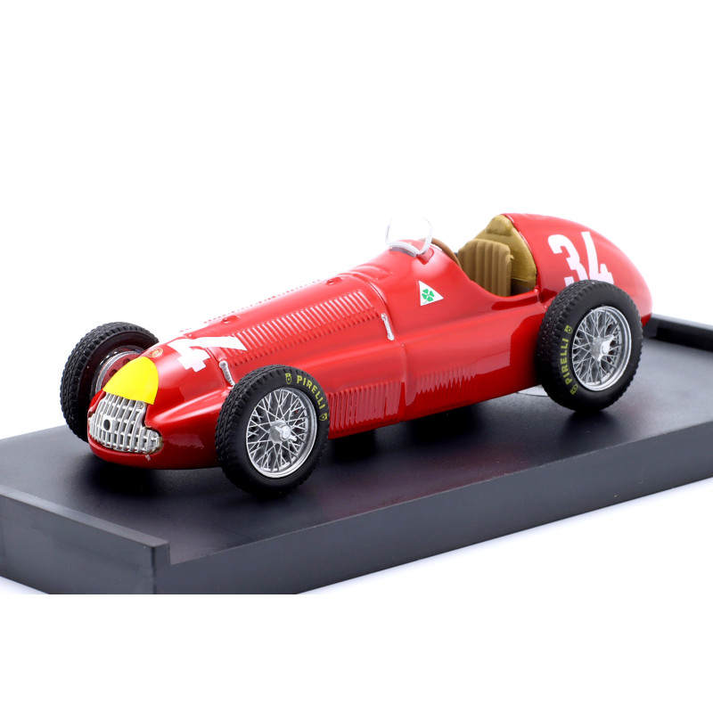 1:43 Brumm Alfa Romeo Juan Manuel Fangio 1950 N34 Winner Monaco GP UPD