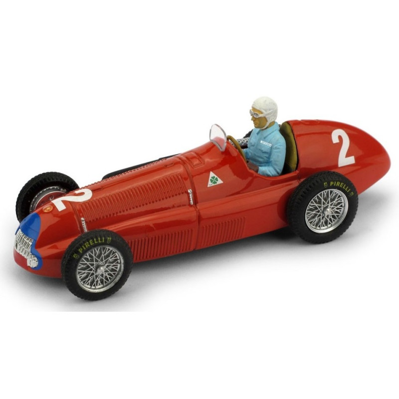 1:43 Brumm Alfa Romeo 158 Nino Farina 1950 N2 Winner G.britain GP World Champ.