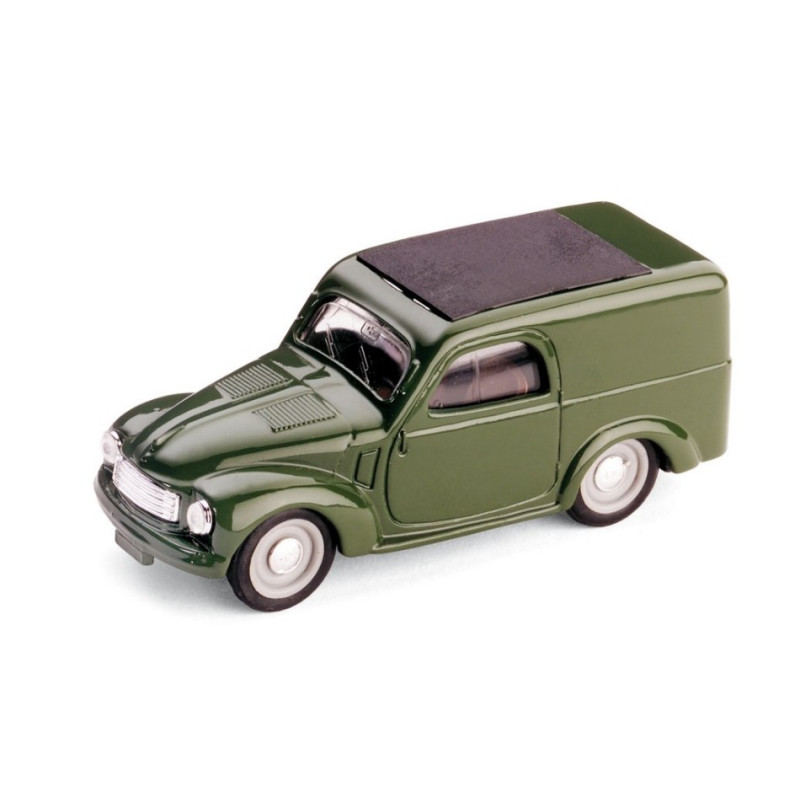 1:43 Brumm Fiat 500C Furgoncino 1949 Verde Oliva