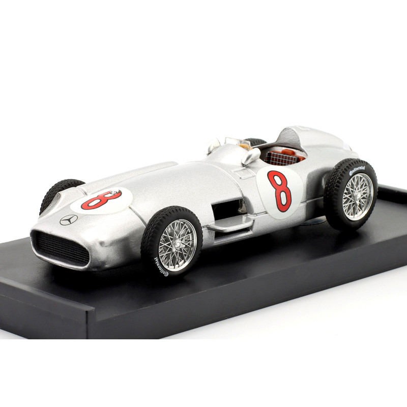 1:43 Brumm Mercedes J.m.fangio 1955 N8 Winner Dutch GP World Champion