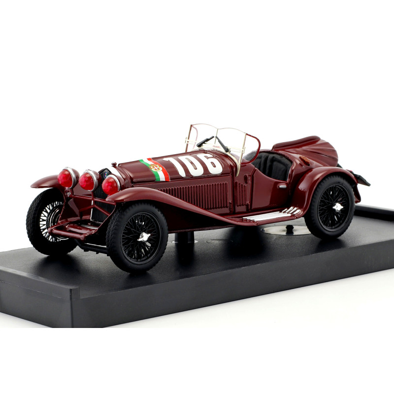 1:43 Brumm Alfa Romeo 2300 N106 Winner MM 1932 B.borzacchini a.bignami