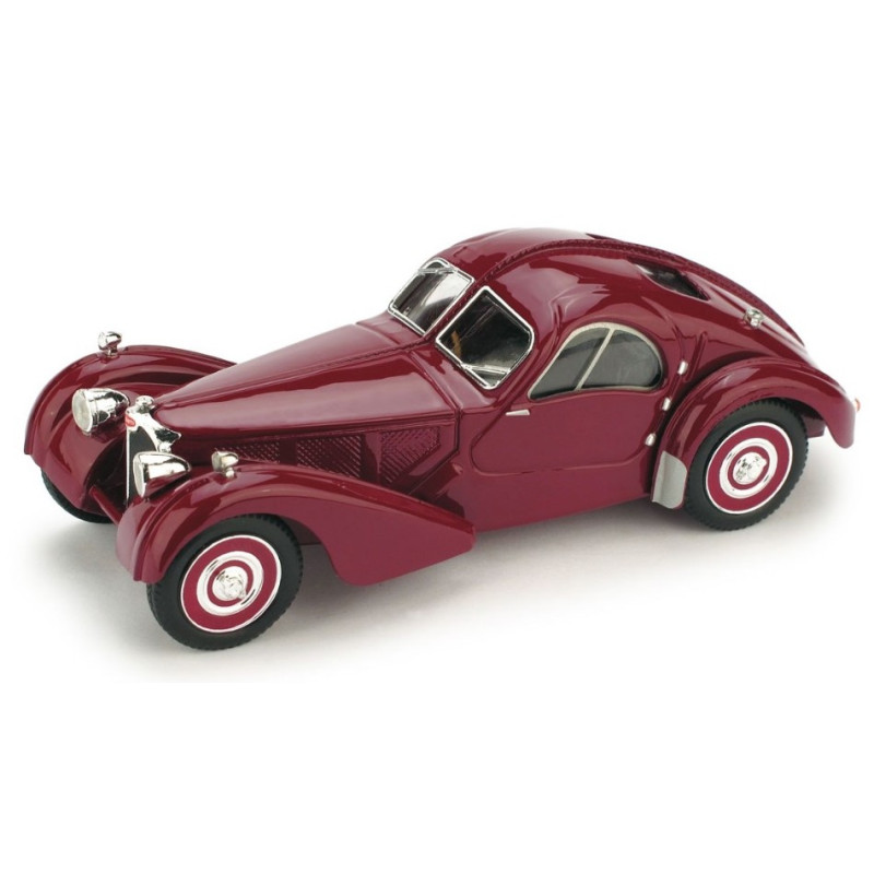 1:43 Brumm Bugatti Atlantic 1938 Amaranto