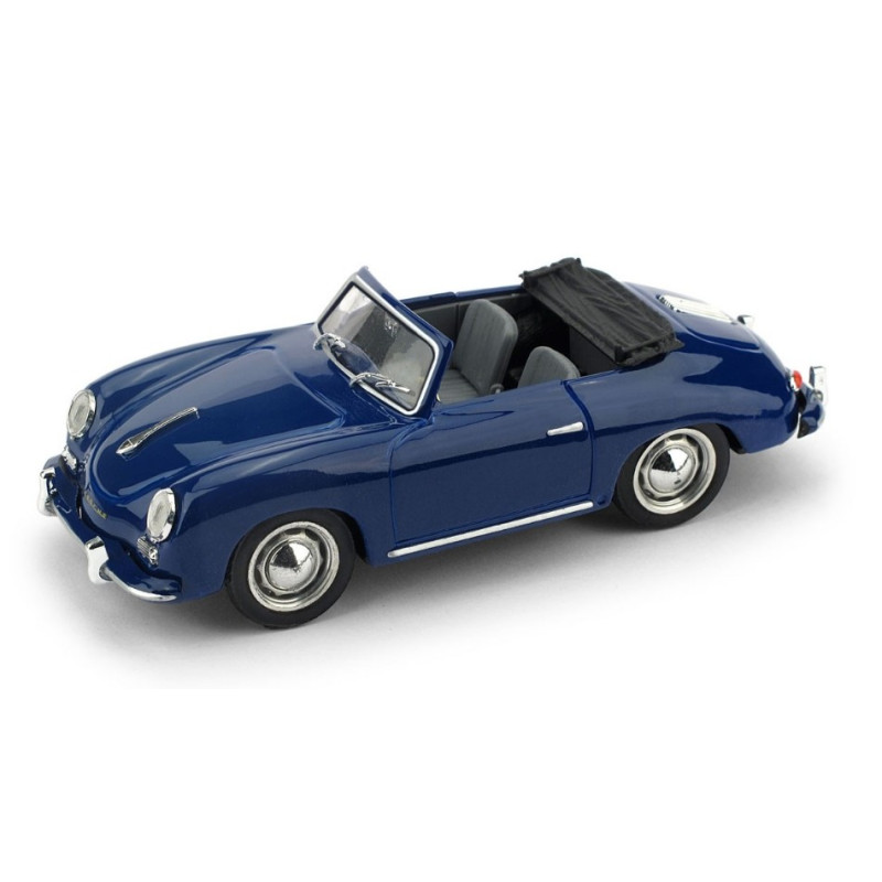 1:43 Brumm Porsche 356 Cabriolet Aperta 1952 Special Color Royal Blu