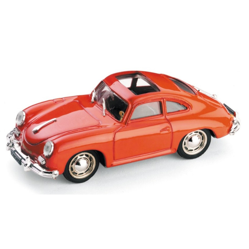 1:43 Brumm Porsche 356 Coupe  Tetto Aperto 1952 Rosso