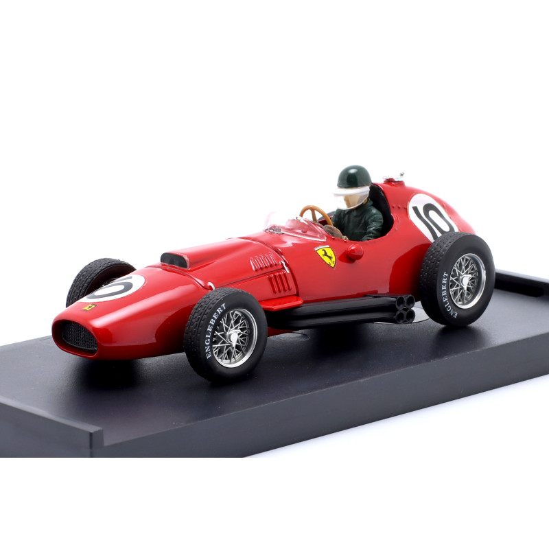 1:43 Brumm Ferrari 801 F1 N10 3rd Gr.britain GP 1957 Mike Hawthorn W/pilote