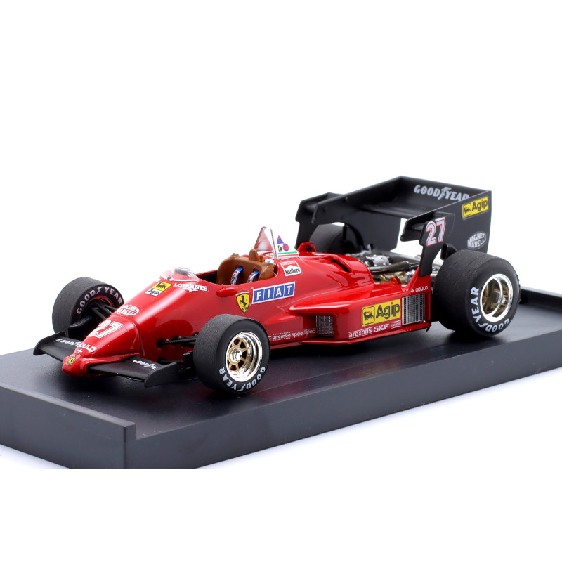 1:43 Brumm Ferrari 126 C 4 M.alboreto 1984 N27 Winner Belgium GP