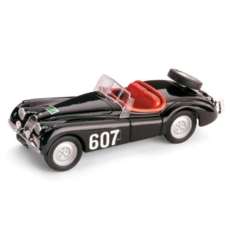 1:43 Brumm Jaguar XK 120 Spider N607 Rally Alpi 1953