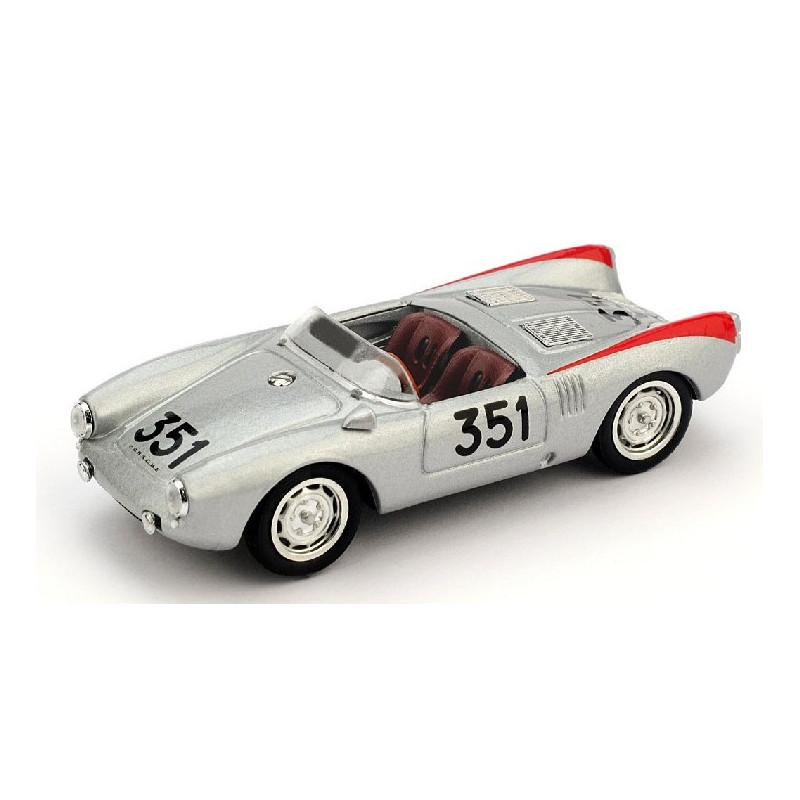 1:43 Brumm Porsche 550 Spider N351 6th MM 1954 Herrmann linge