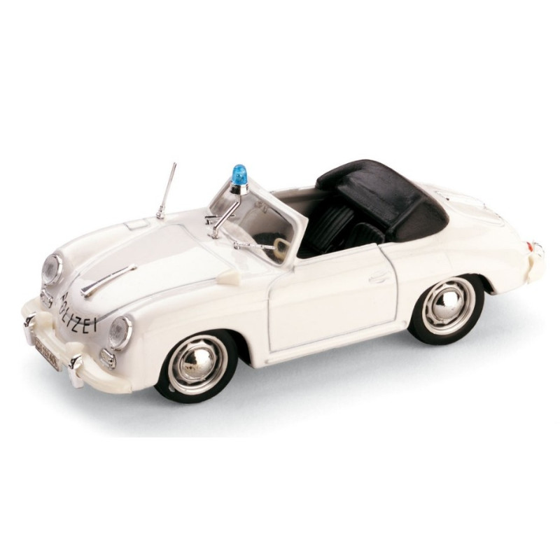 1:43 Brumm Porsche 356 Cabriolet Polizia Svizzera 1952