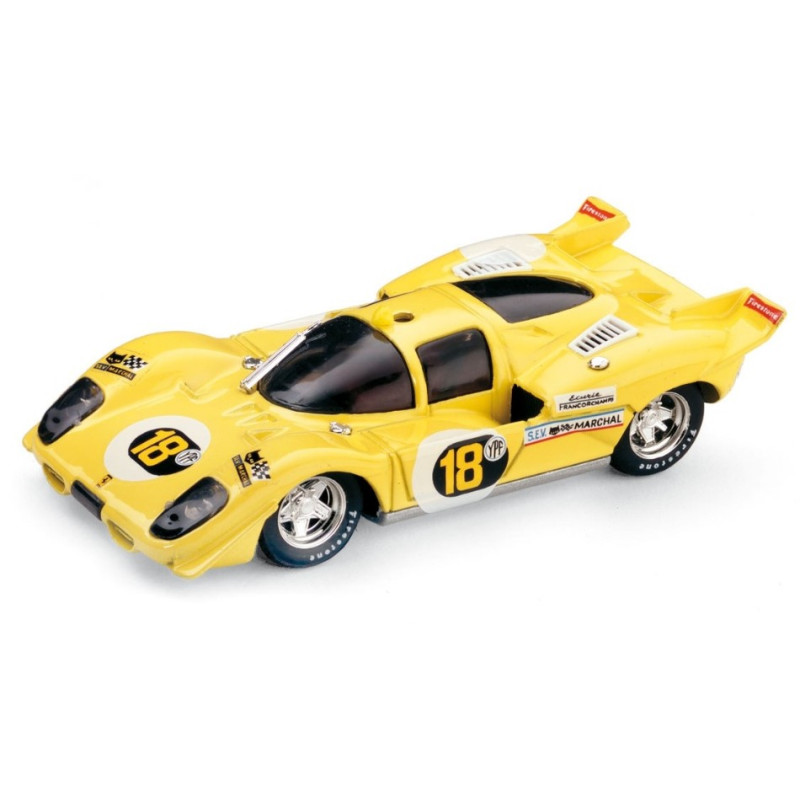 1:43 Brumm Ferrari 512 S  N18 Buenos Aires 1971 Gosselin de Fierlant