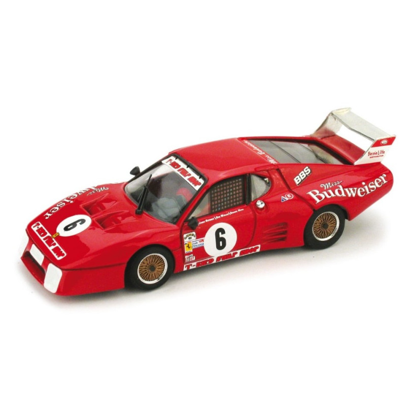 1:43 Brumm Ferrari 512 BB LM N6 23th  Daytona 1982 Wollek doeren lanier