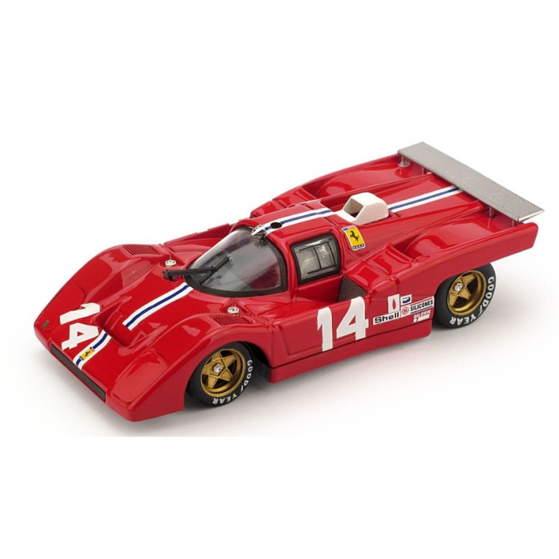 1:43 Brumm Ferrari 512 M N14 Watkins Glen 1971 S.posey r.bucknum