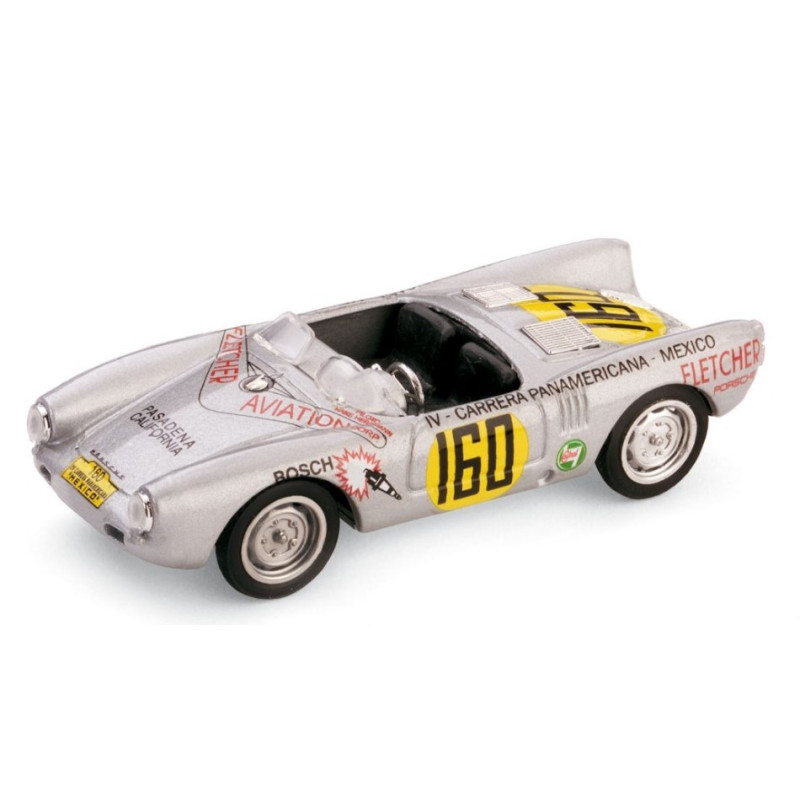 1:43 Brumm Porsche 550 RS N160 Carrera Mexico 1953