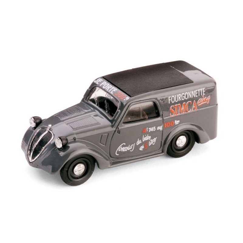 1:43 Brumm Simca 5 Furgoncino Salone Dell Auto DI Parigi 1936