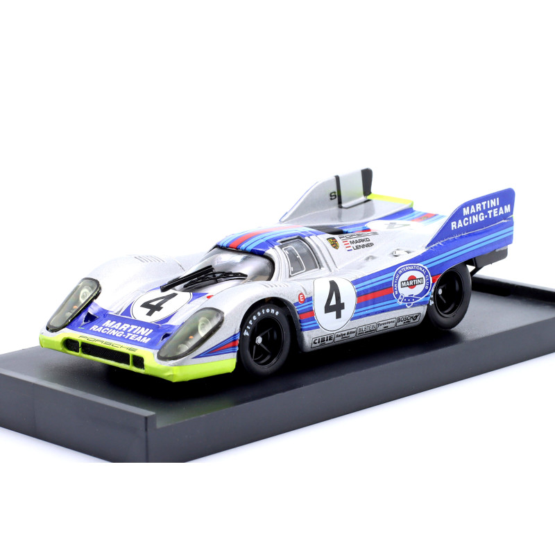 1:43 Brumm Porsche 917K N4 Martini RETIR.1000 Km Monza 1971 Marko van Lennep