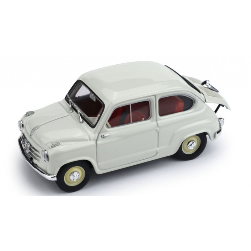 1:43 Brumm Fiat 600 1a Serie Derivazione Abarth 750 1956