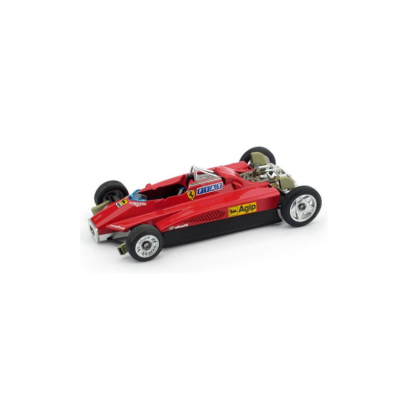 1:43 Brumm Ferrari 126 C2 Muletto/t CAR S.marino GP 1982 LIM.300