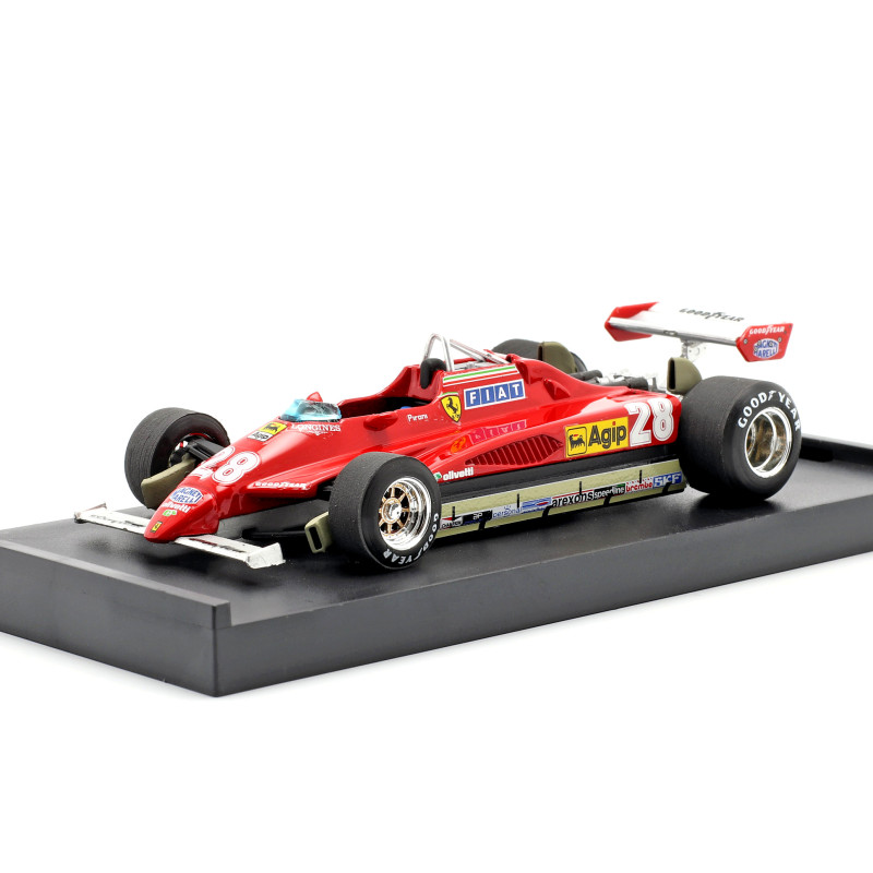 1:43 Brumm Ferrari 126 C 2 D.pironi 1982 N28 Winner SAN Marino GP Update