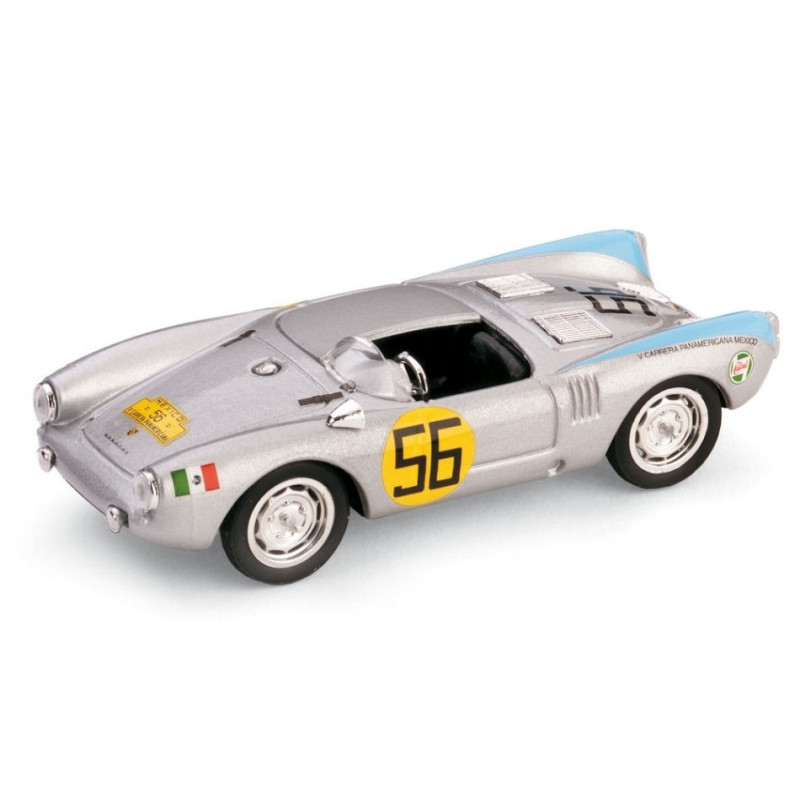 1:43 Brumm Porsche 550 RS N56 4th Carrera Panamericana 1954 J.jaroslav