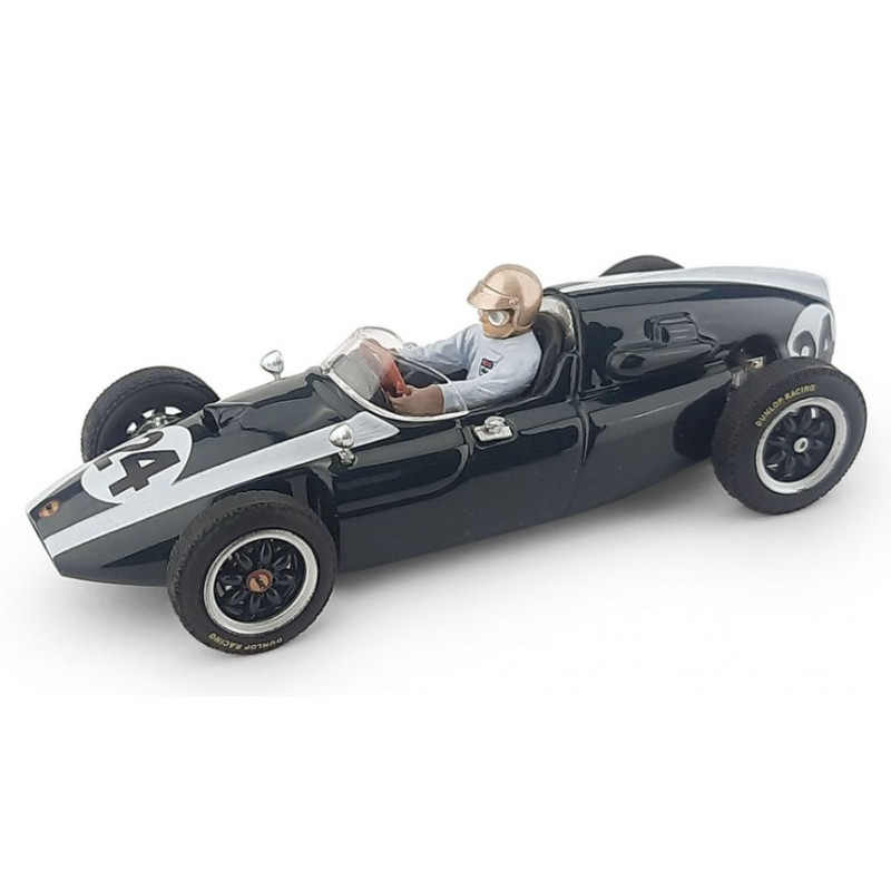 1:43 Brumm Cooper J.brabham 1959 N24 Winner Monaco GP World Champion + Pilota