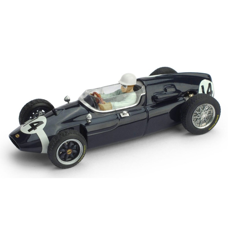 1:43 Brumm Cooper Stirling Moss 1959 N14 Winner Italy GP + Pilota