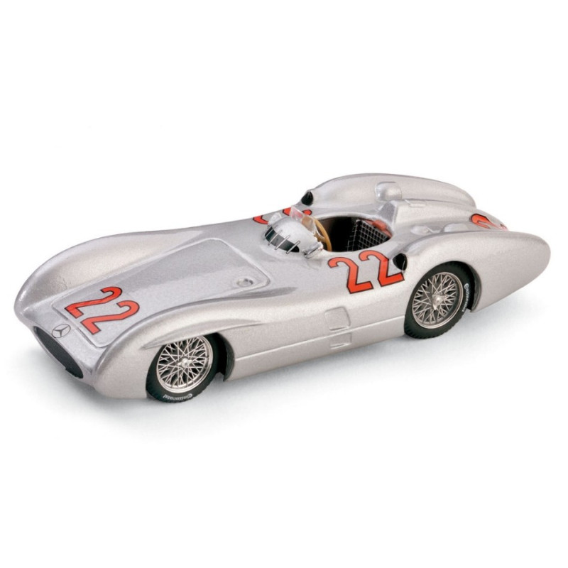 1:43 Brumm Mercedes W 196 H.herrmann 1954 N22 (fastest Lap) France GP