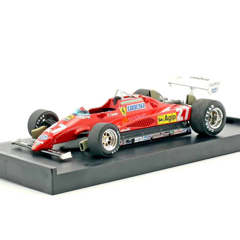 1:43 Brumm Ferrari 126 C 2 P.tambay 1982 N27 2nd Italy GP  UPD