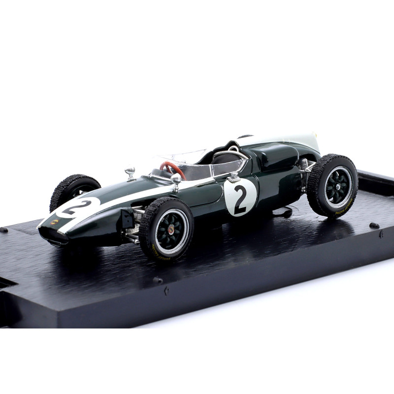 1:43 Brumm Cooper T53 N2 4th Gr.britain GP 1960 Bruce Mclaren