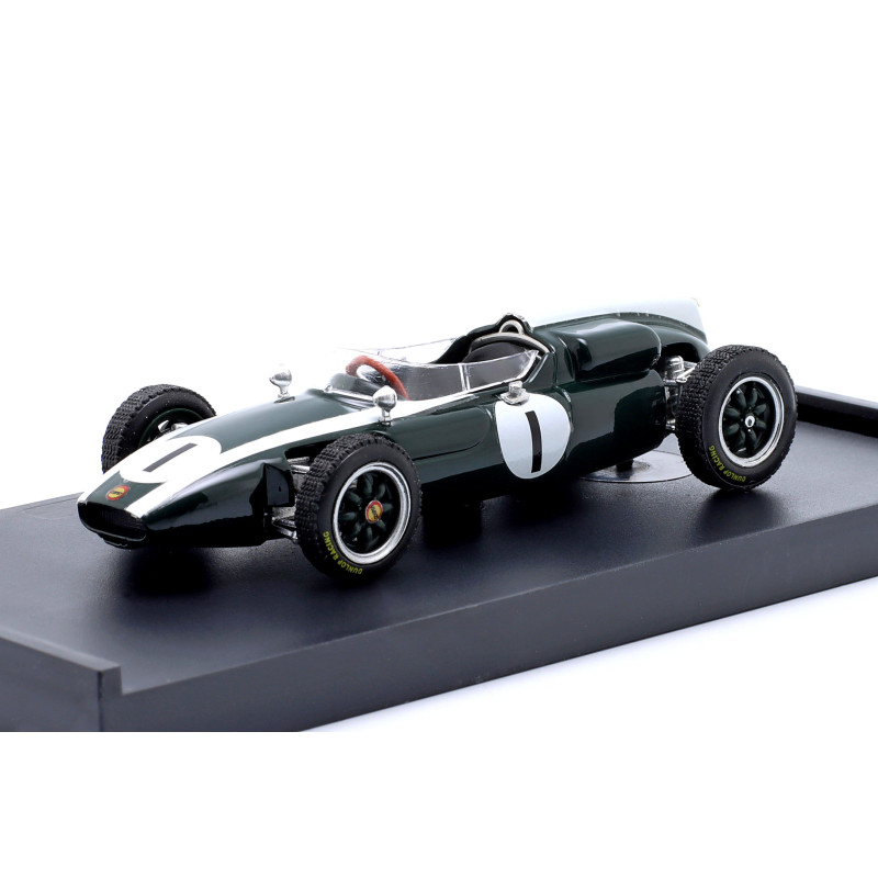 1:43 Brumm Cooper T 53 N1 Winner Gr.britain GP 1960 Jack Brabham World Champ.