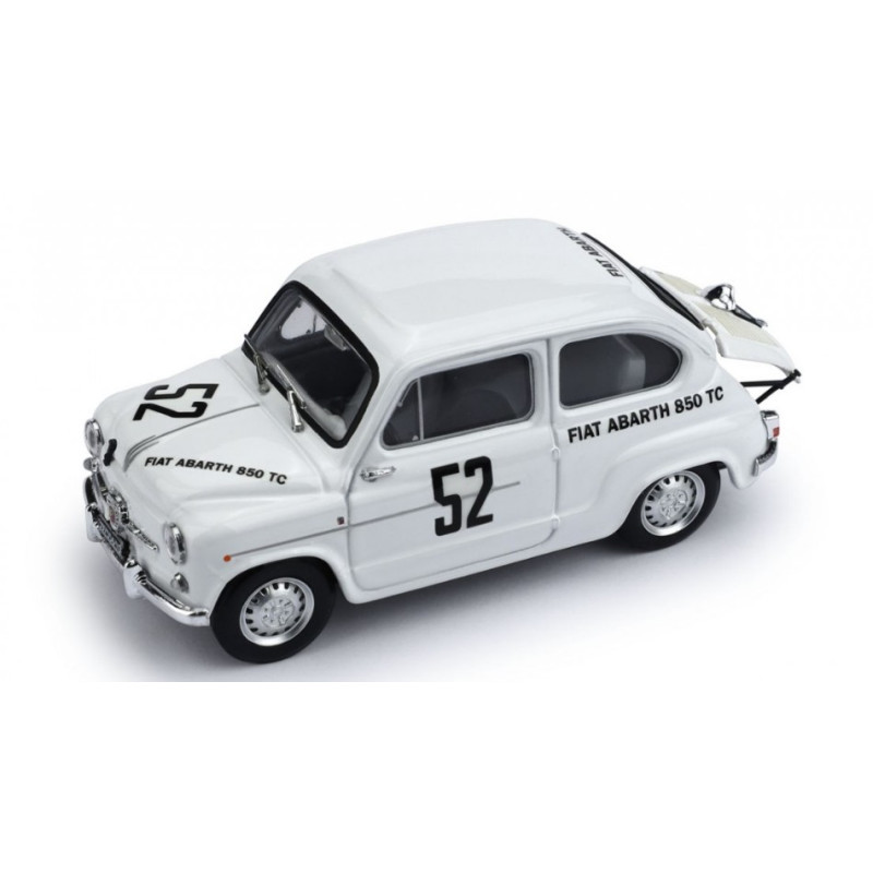 1:43 Brumm Fiat Abarth 850 N52 Winner 500Km Nurburgring 1962 E.furtmayr