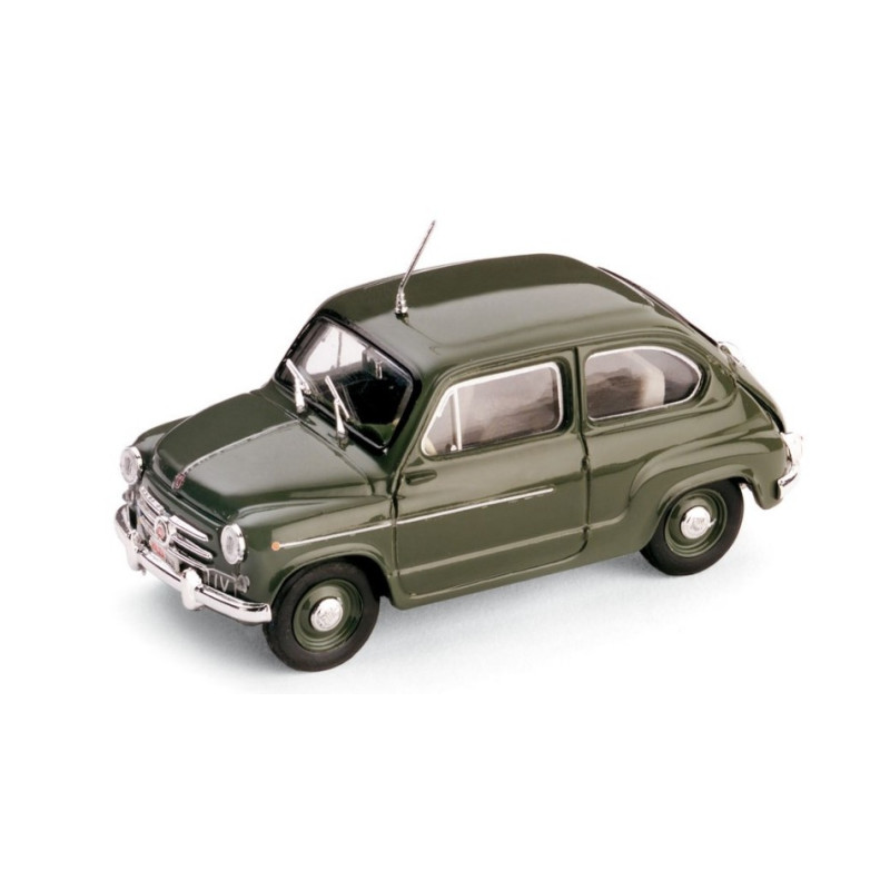 1:43 Brumm Fiat 600D Polizia Stradale 1960