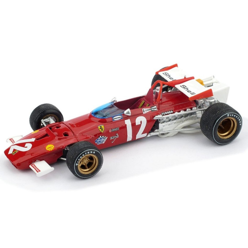 1:43 Brumm Ferrari 312 B J.ickx 1970 N12 Winner Austrian GP