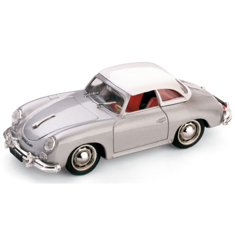 1:43 Brumm Porsche 356 Hard TOP 1952 Argento