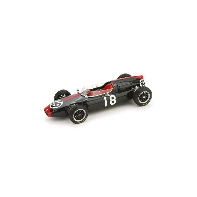 1:43 Brumm Cooper T 53 J.surtees 1961 N18 5th Germany GP