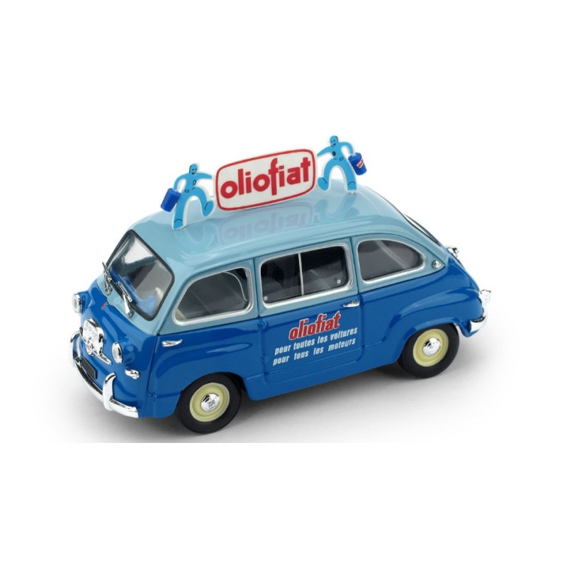 1:43 Brumm Fiat 600 Multipla 1956 Olio Fiat