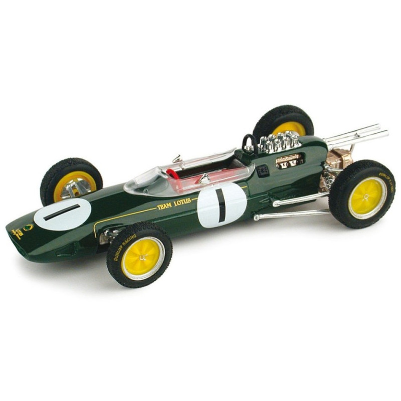 1:43 Brumm Lotus 25 J.clark 1963 N1 Winner Belgium GP World Champion