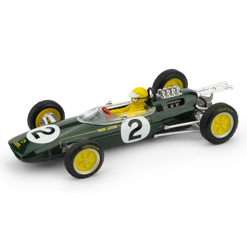 1:43 Brumm Lotus 25 T.taylor 1963 N2 Belgio GP + Pilota