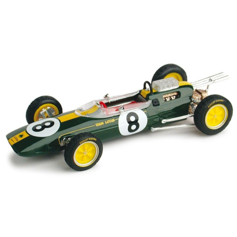 1:43 Brumm Lotus 25 J.clark 1963 N8 Winner Italy GP World Champion