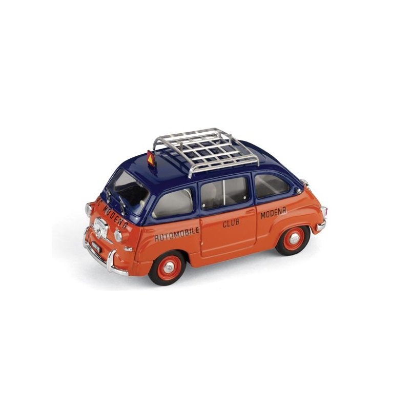 1:43 Brumm Fiat 600 Multipla ACI Modena 1956