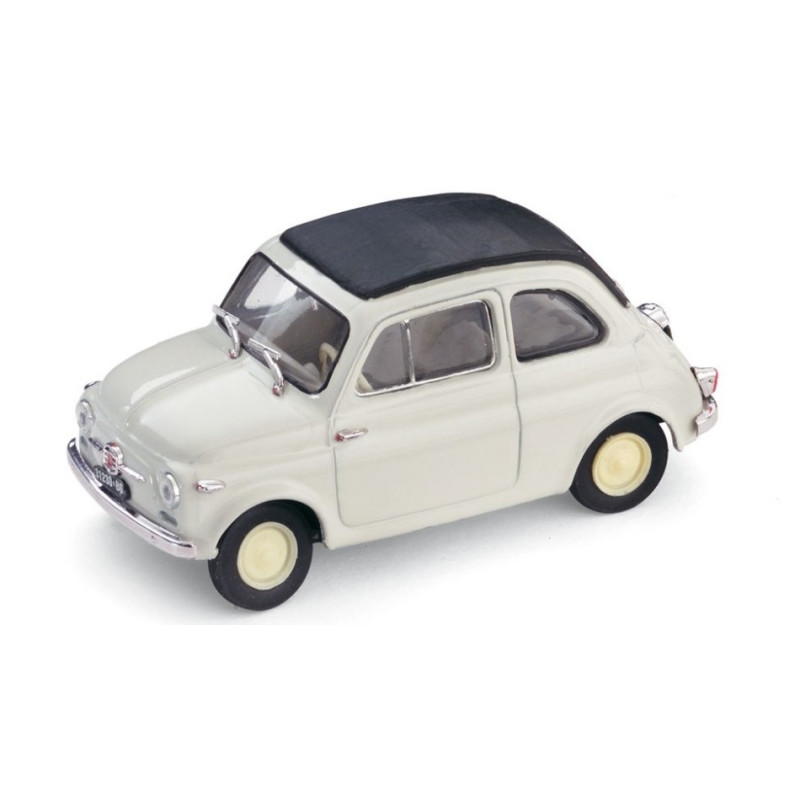 1:43 Brumm Fiat 500 Economica Chiusa 1957 Grigio Chiaro