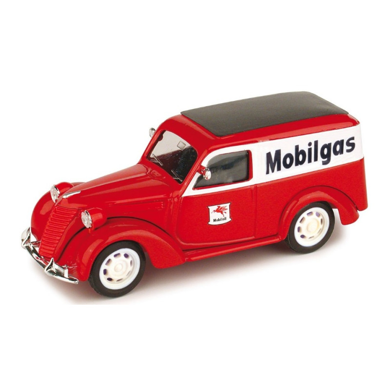 1:43 Brumm Fiat 1100 E Furgone Mobilgas 1956