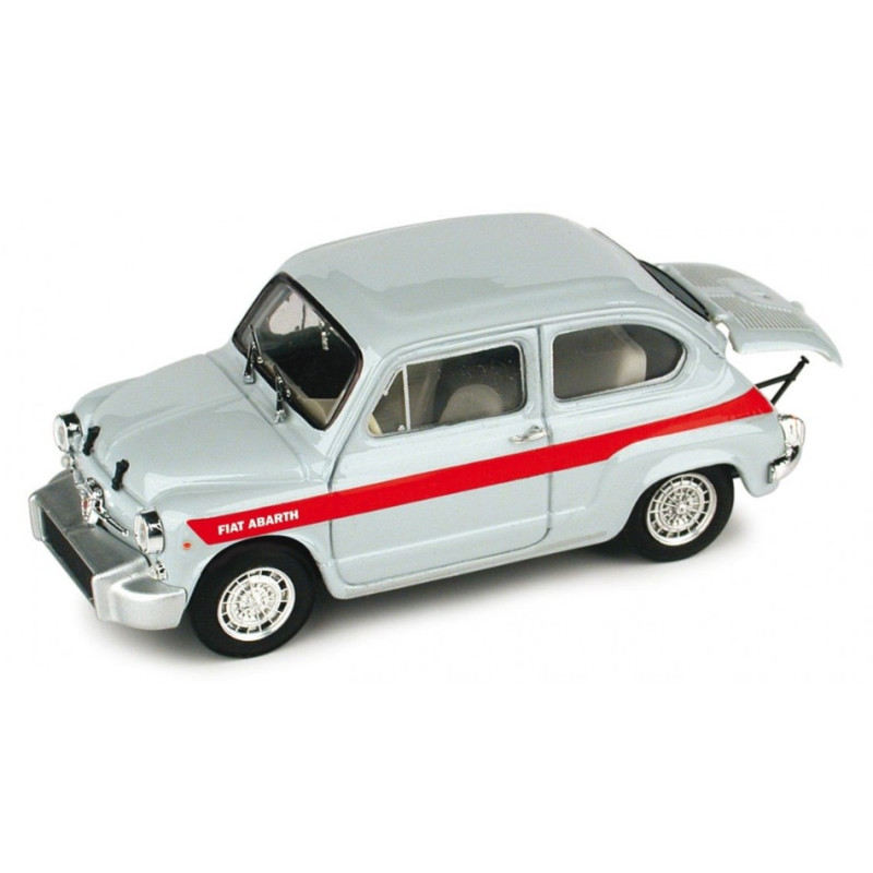 1:43 Brumm Fiat 850 Abarth TC Corsa Clienti 1966