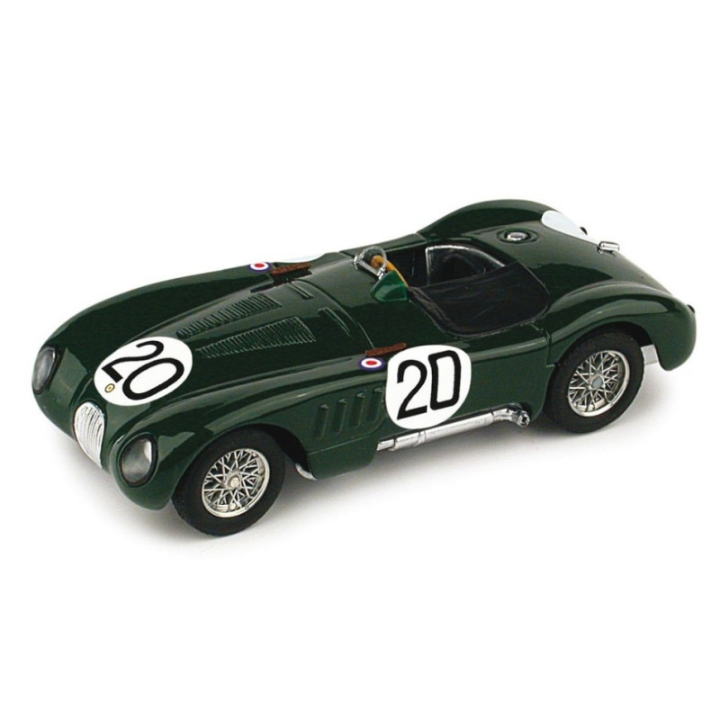 1:43 Brumm Jaguar C N20 Walker biancohead