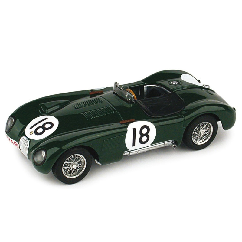 1:43 Brumm Jaguar C Type N18 Winner 24H LE Mans 1953 T.rolt d.hamilton