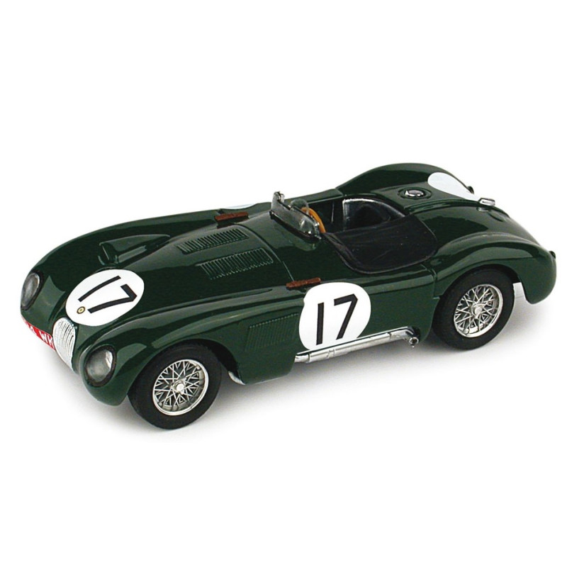 1:43 Brumm Jaguar C Type N17 2nd LM 1953 S.moss p.walker