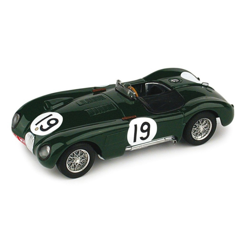 1:43 Brumm Jaguar C Type N19 4th LM 1953 P.biancohead i.stewart