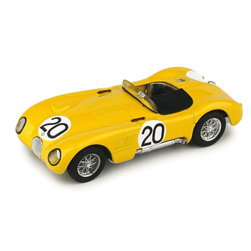 1:43 Brumm Jaguar C N20 9th LM 1953 R.laurent c.de Tornaco