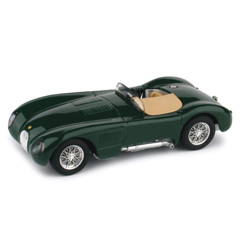 1:43 Brumm Jaguar C Type Stradale 1953 British Racing Verde